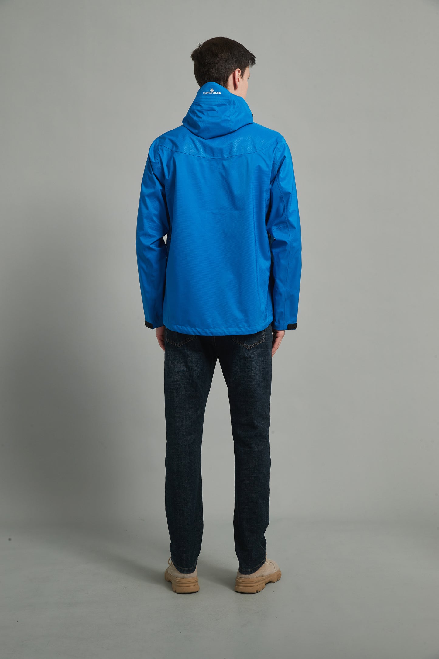 Zoe-M Men Hard Shell Jacket 3L Blue