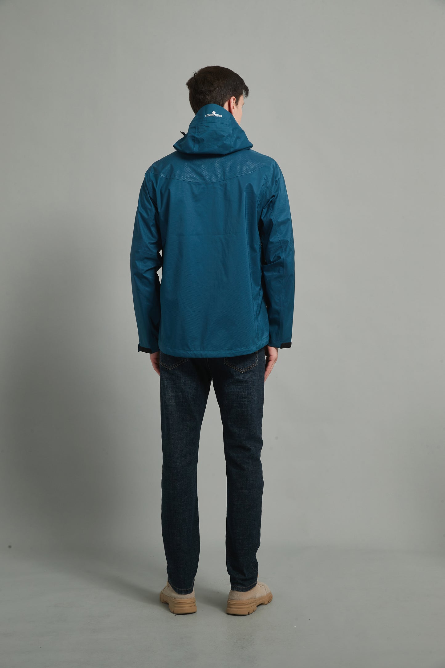 Zoe-M Men Hard Shell Jacket 3L Dark Blue