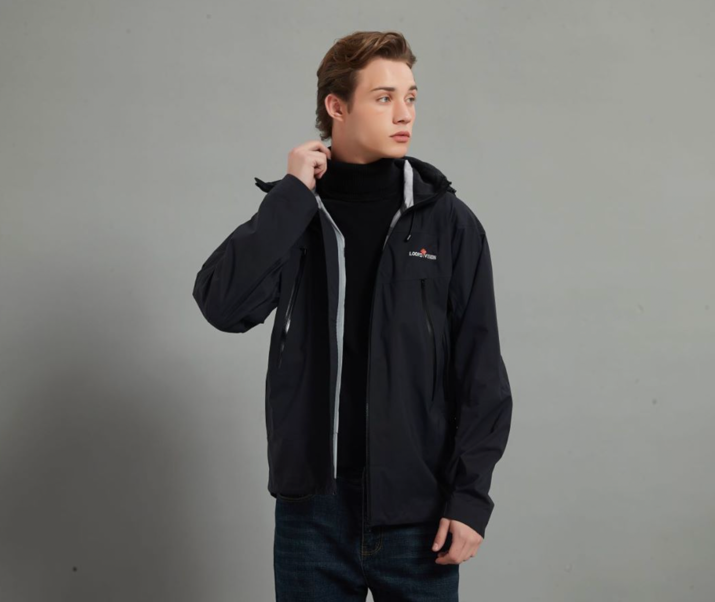 Ben Men Soft Shell Hiking Jacket 3L Black