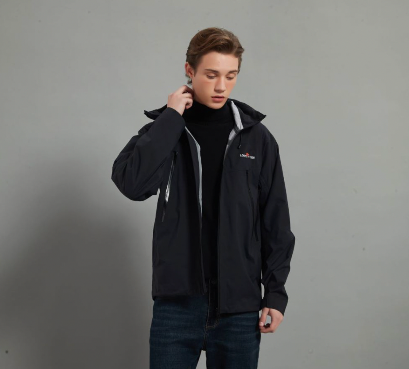 Ben Men Soft Shell Hiking Jacket 3L Black
