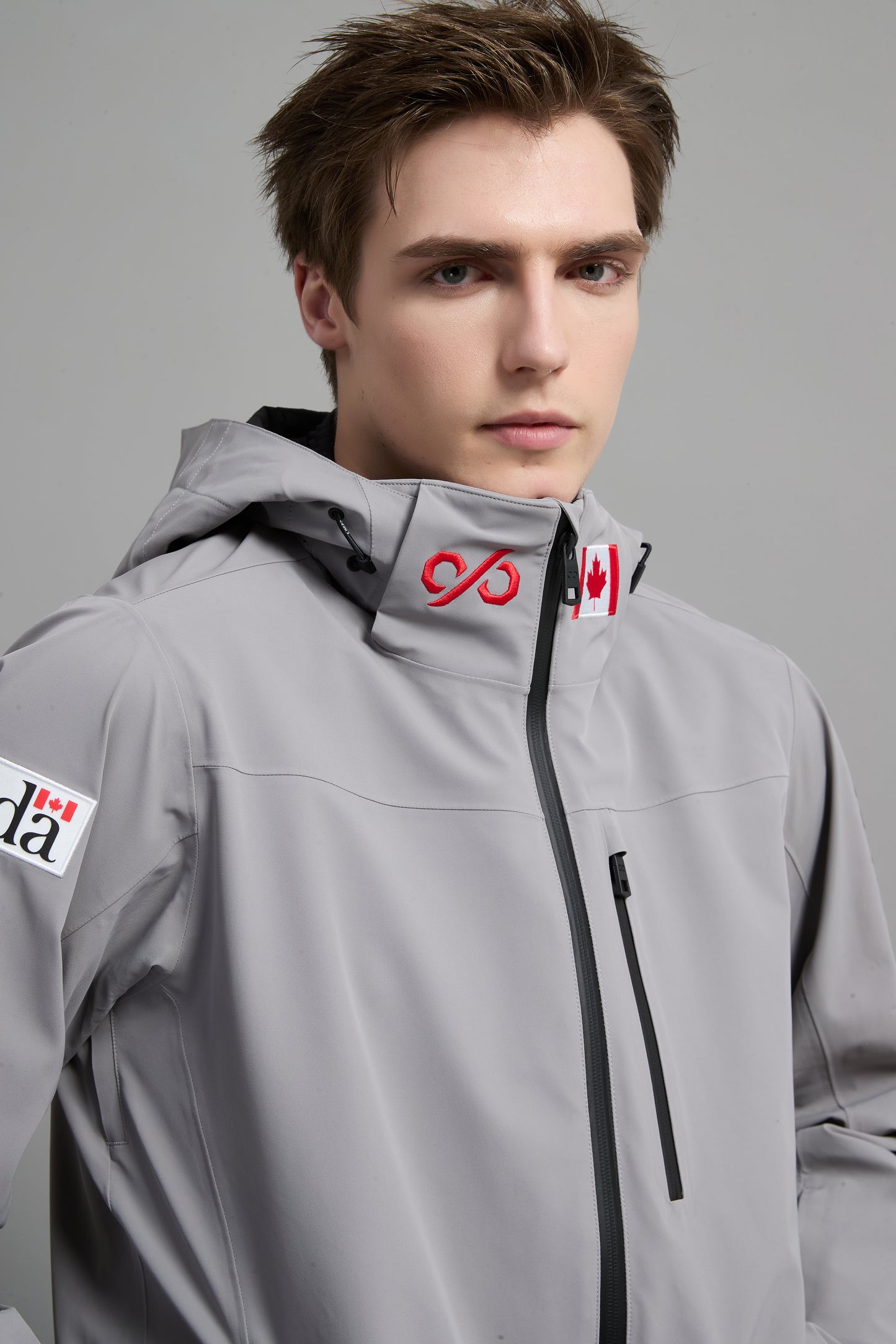 LEO Men Limited Edition Ski Jacket-Freestyle Canada World Cup Competition Jacket