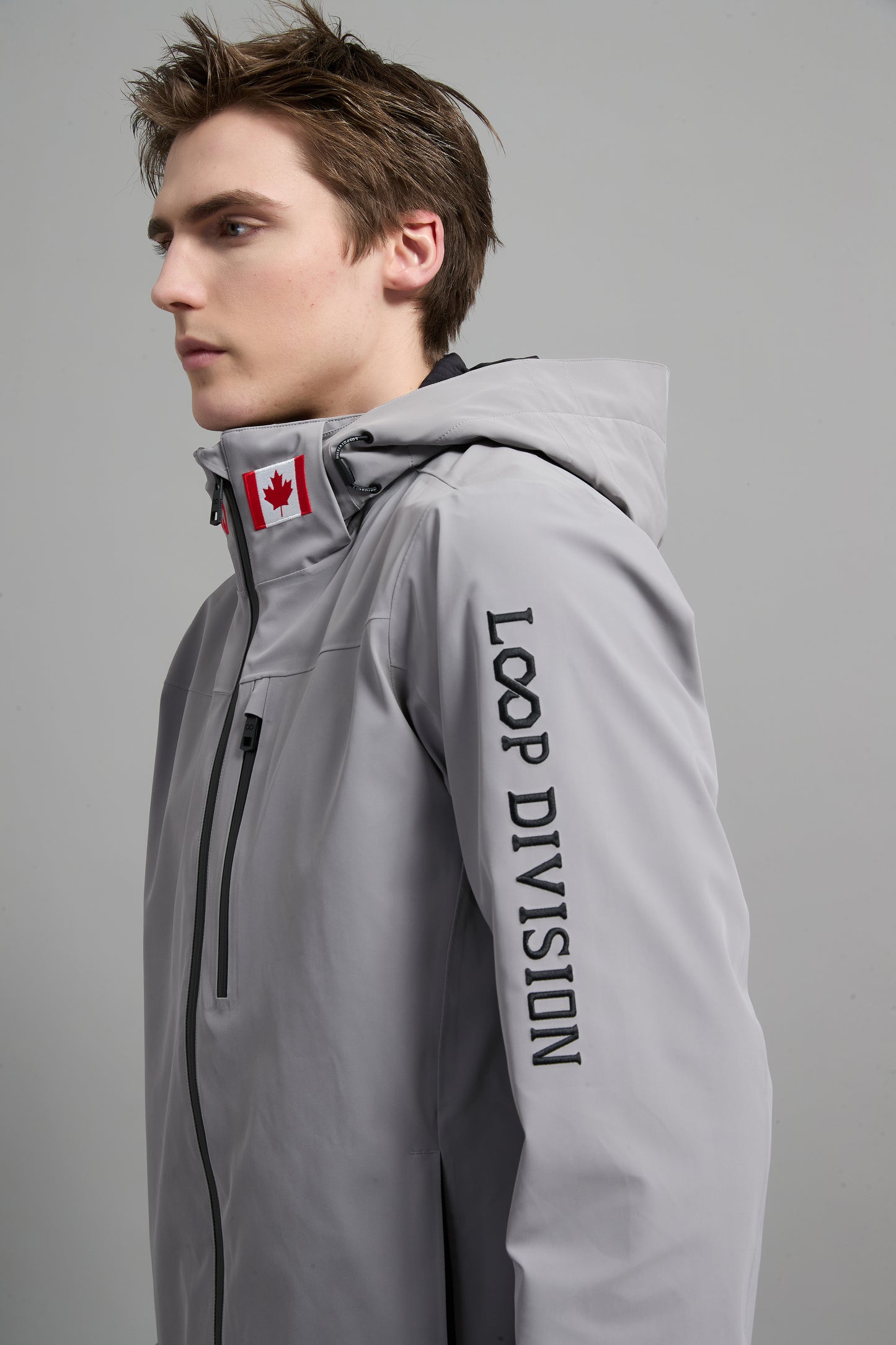 LEO Men Limited Edition Ski Jacket-Freestyle Canada World Cup Competition Jacket