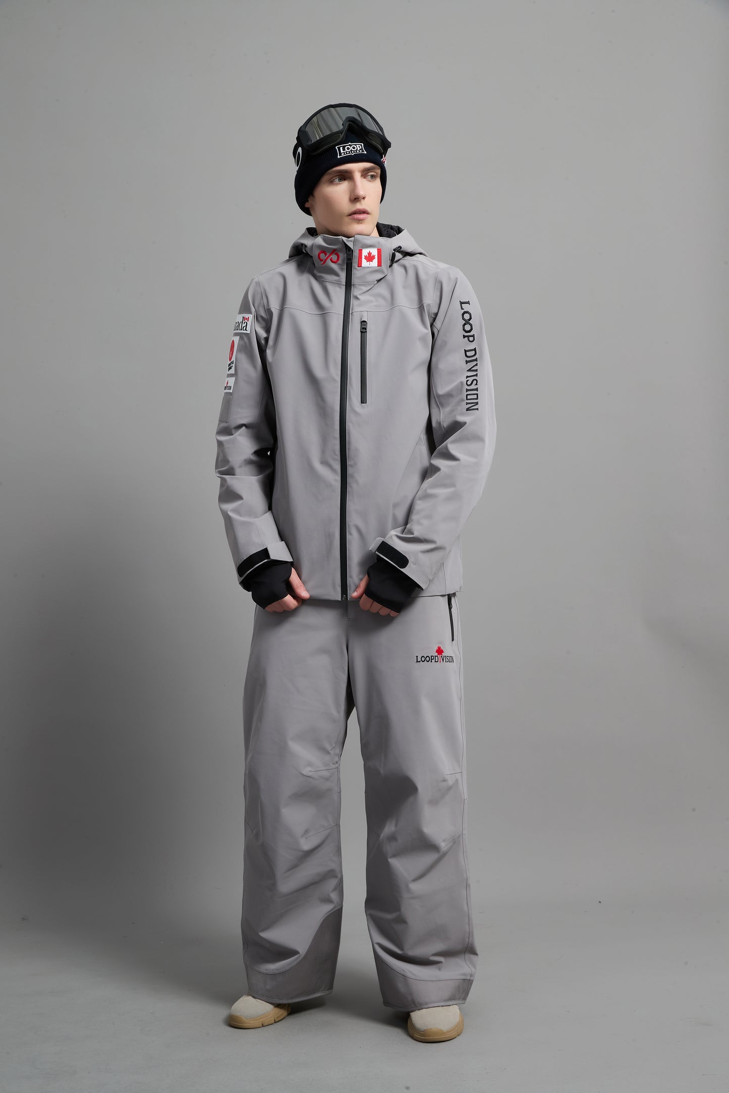 LEO Men Limited Edition Ski Jacket-Freestyle Canada World Cup Competition Jacket