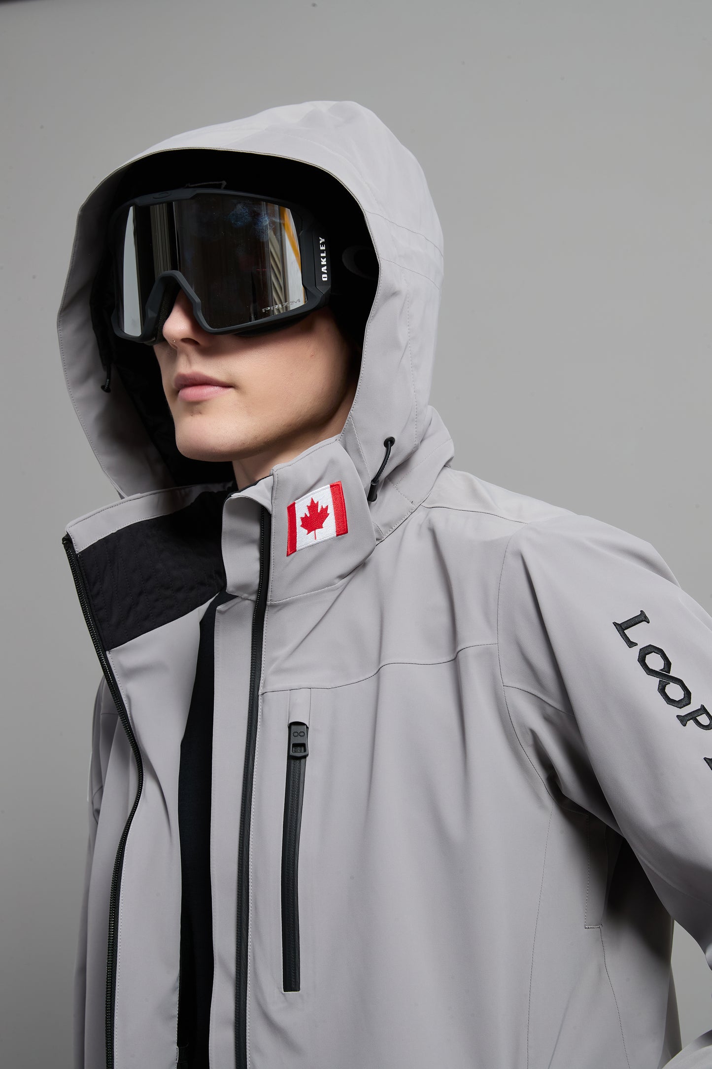 LEO Men Limited Edition Ski Jacket-Freestyle Canada World Cup Competition Jacket