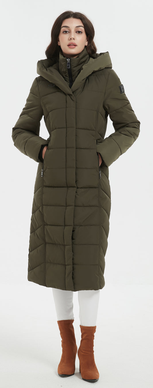 Mary Lady Insulated Jacket Khaki