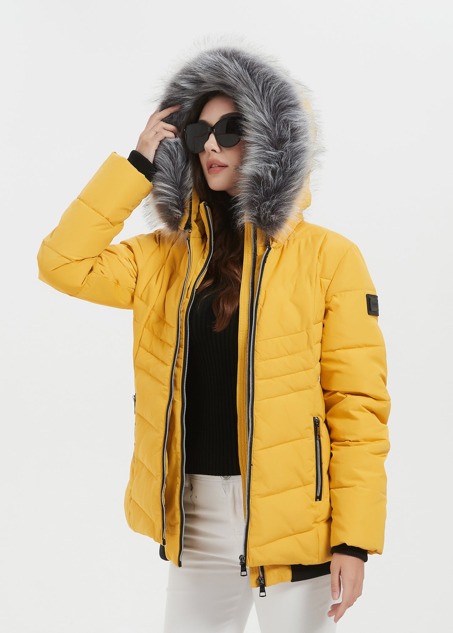 Veste isolée Dorothy Lady jaune