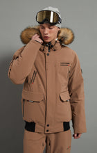 Load image into Gallery viewer, Nicolas Skidual Men Ski Jacket Insulated 3L Dermizax 20K Brown