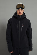 Load image into Gallery viewer, Landon Skidual Men Ski Jacket Insulated 3L Dermizax 20K Black
