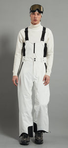 Laval-M Men Ski  Bib Pant Insulated 3L Dermizax 20K White