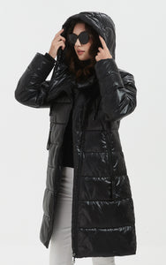 Jennifer Lady Insulated Jacket Black