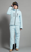Load image into Gallery viewer, Flora&amp;Whistler-F Skidual Lady Ski Set Insulated 3L Dermizax 20k  Ice Blue