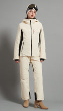 Load image into Gallery viewer, Bonnie&amp;Catharine Skidual Lady Ski Set Insulated 3L Dermizax 20k Beige White