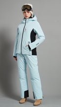 Load image into Gallery viewer, Bonnie&amp;Catharine Skidual Lady Ski Set Insulated 3L Dermizax 20k  Ice Blue