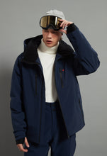 Load image into Gallery viewer, Bruce Skidual Men Ski Jacket Insulated 3L Dermizax 20K Glazed Blue