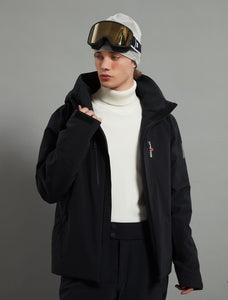 Landon Skidual Men Ski Jacket Insulated 3L Dermizax 20K Black