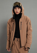Load image into Gallery viewer, Landon Skidual Men Ski Jacket Insulated 3L Dermizax 20K Brown