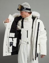 Load image into Gallery viewer, Nicolas Skidual Men Ski Jacket Insulated 3L Dermizax 20K White