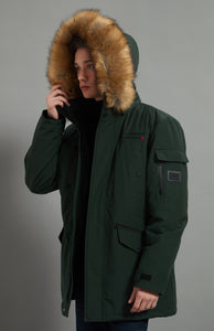 Roger Men Insulated Jacket Army Green