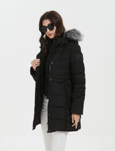 Load image into Gallery viewer, Kathleen Lady Insulated Jacket Black