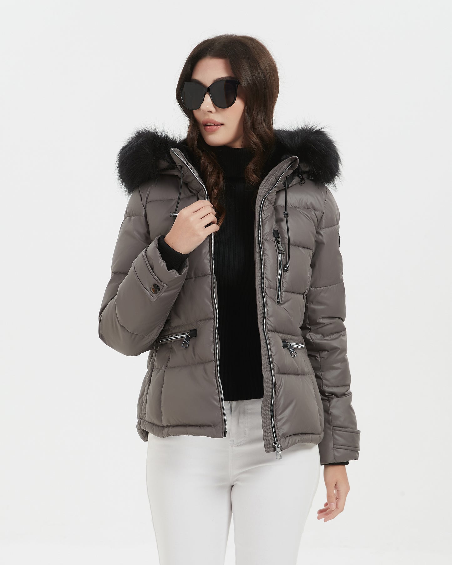 Kelly Lady Insulated Jacket Grey