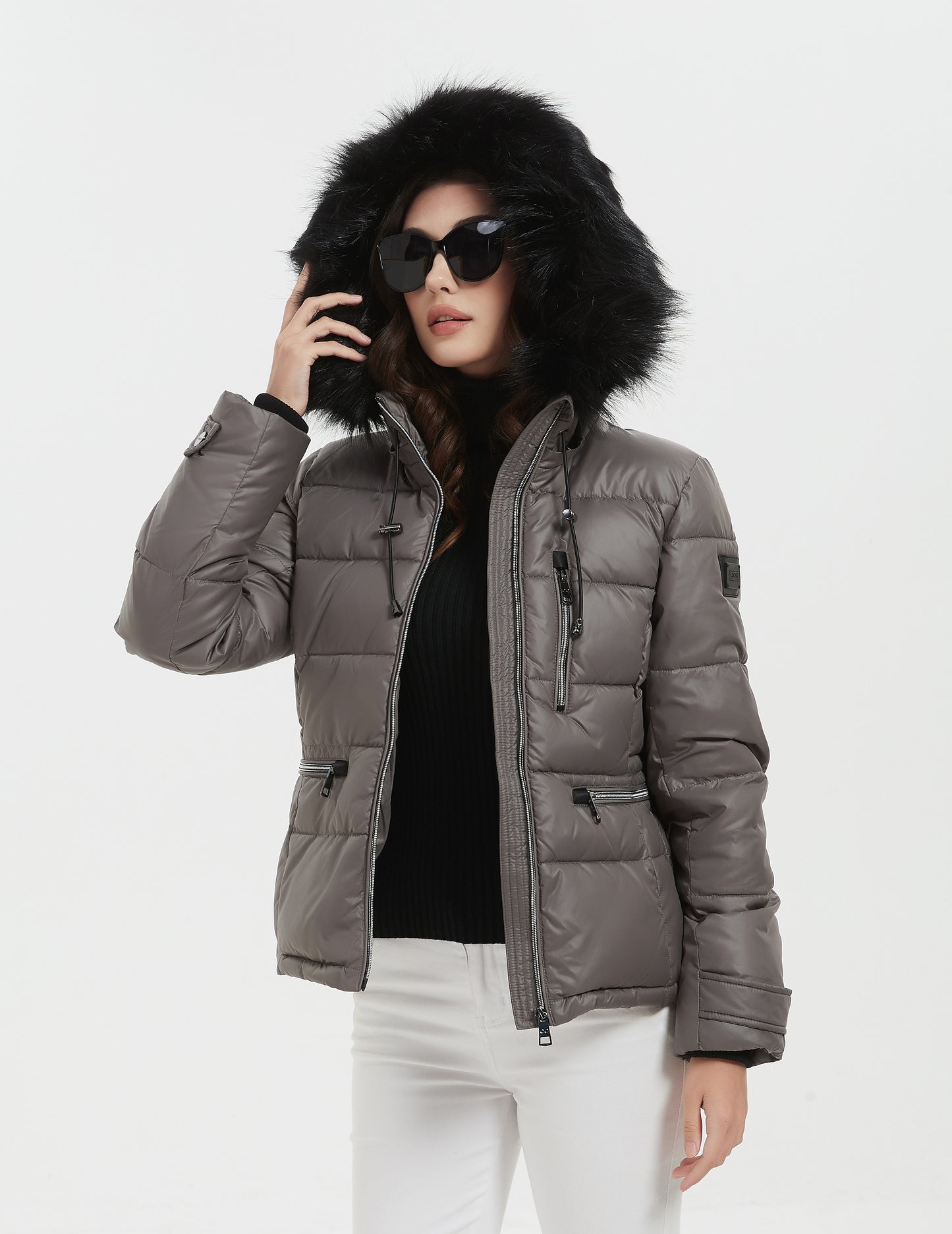 Kelly Lady Insulated Jacket Grey