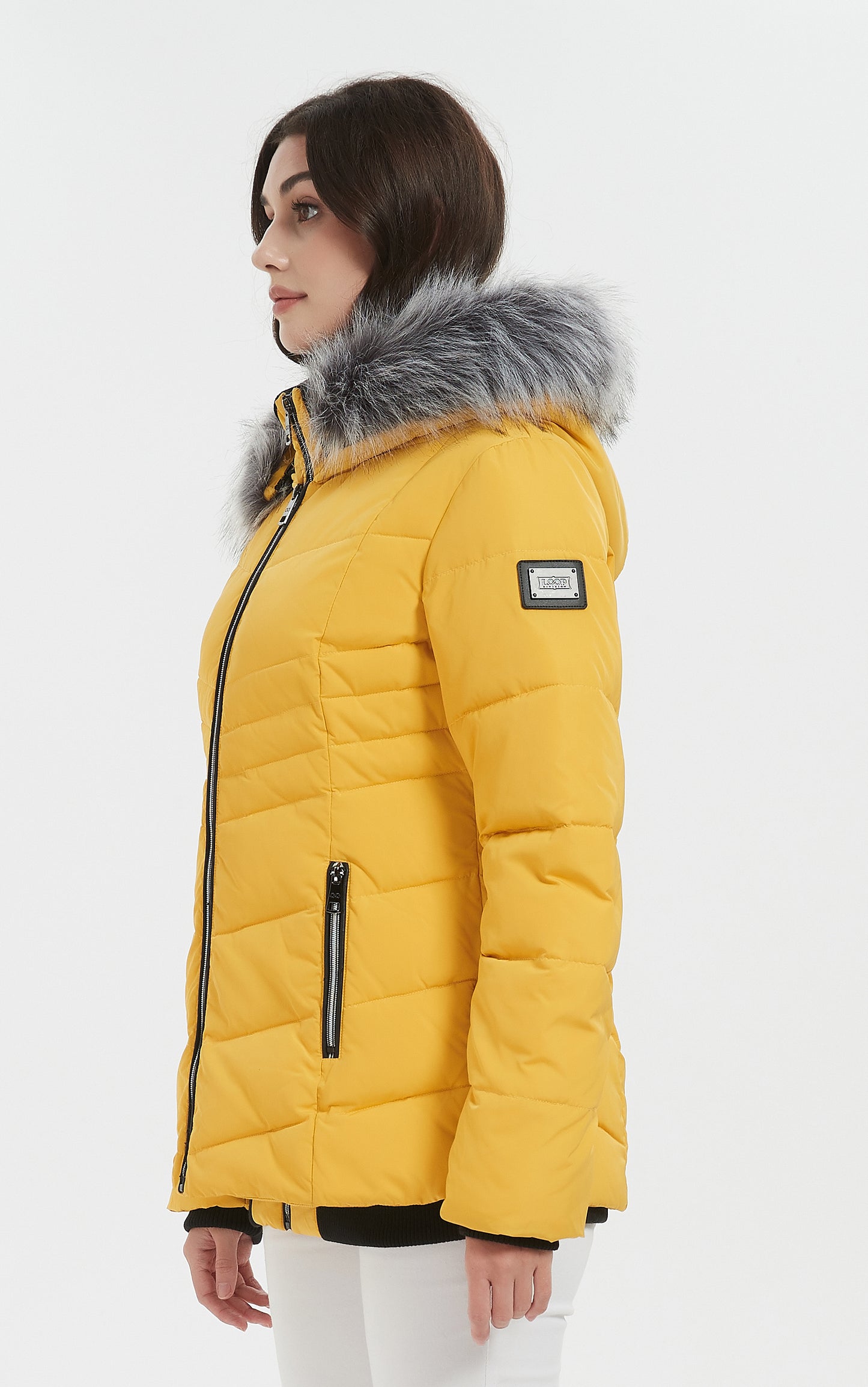 Veste isolée Dorothy Lady jaune