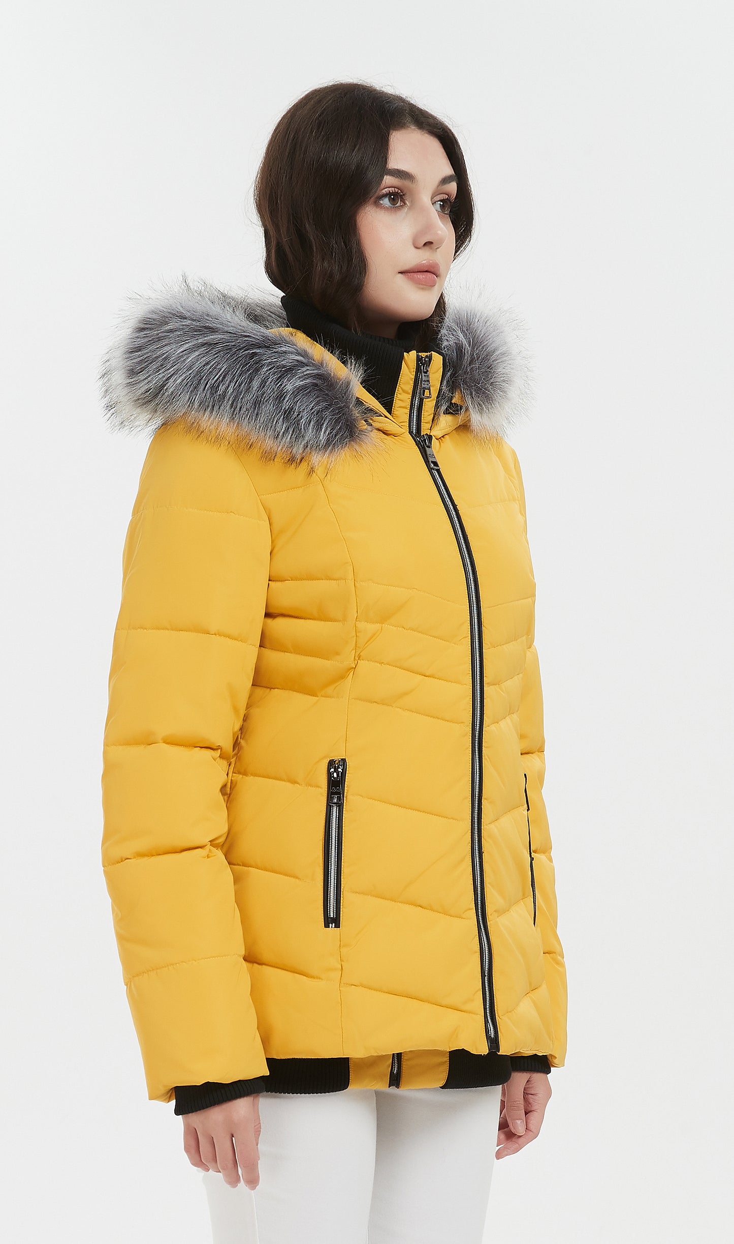 Dorothy Lady Insulated Jacket Yellow