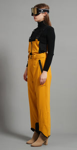 Laval-F Lady Ski  Bib Pant Insulated 3L Dermizax 20K Deep Earthy Yellow