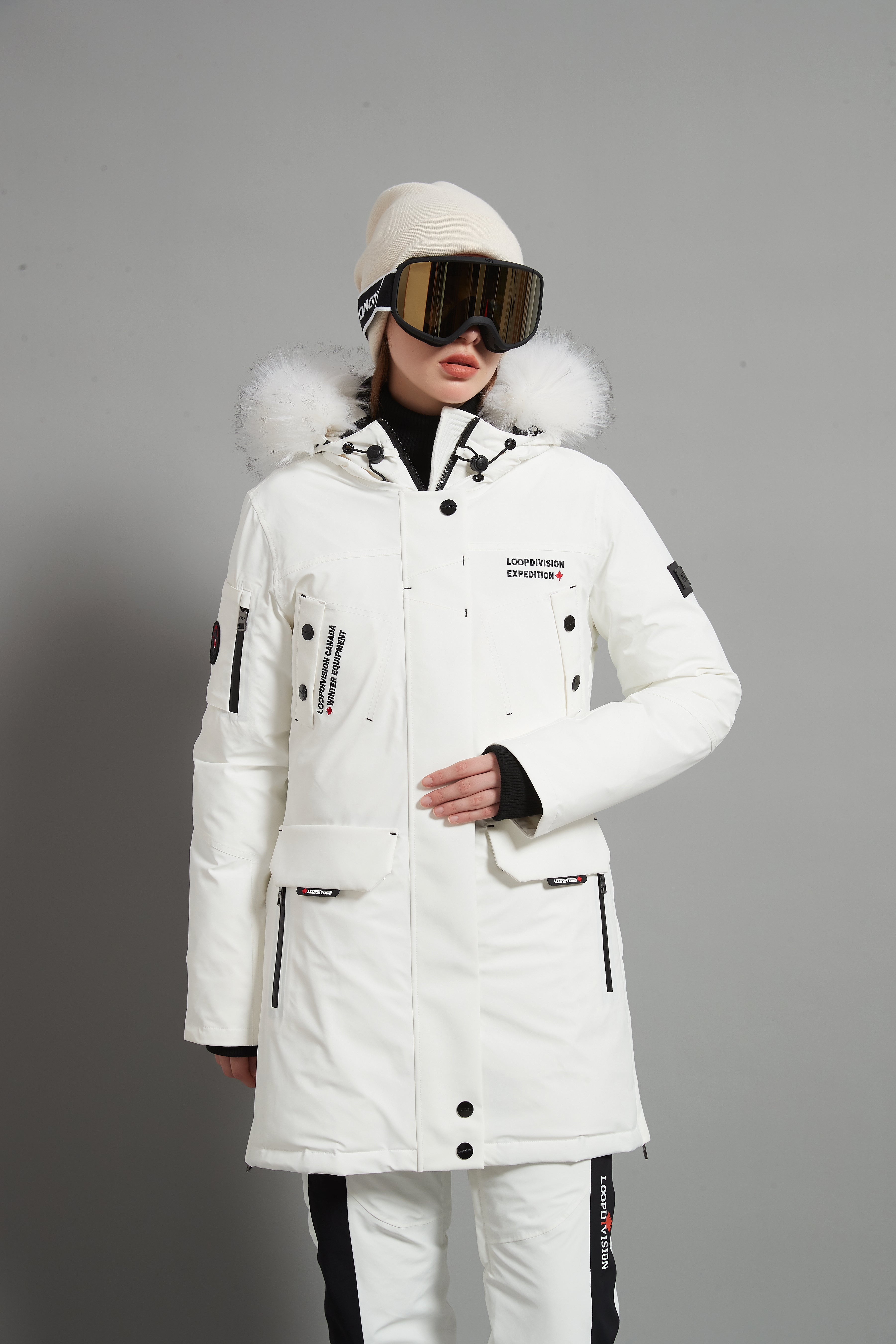 Antarctic explorer down parka jacket best sale