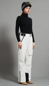 Whistler-F Lady Ski Pant Insulated 3L Dermizax 20K White