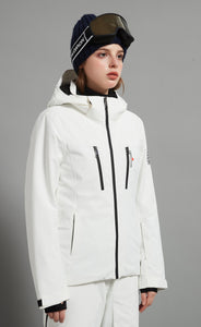 Flora Skidual Lady Ski Jacket Insulated 3L Dermizax 20K White