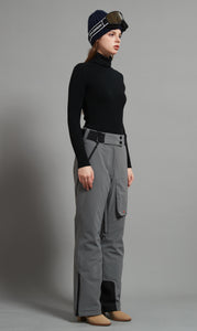 Whistler-F Lady Ski Pant Insulated 3L Dermizax 20K Elephant Grey