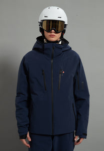 Bruce Skidual Men Ski Jacket Insulated 3L Dermizax 20K Glazed Blue