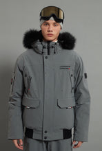 Load image into Gallery viewer, Nicolas Skidual Men Ski Jacket Insulated 3L Dermizax 20K Elephant Grey