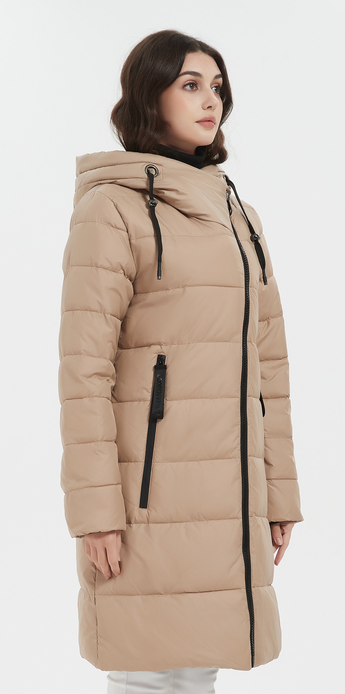 Jennifer Lady Insulated Jacket Light Tan