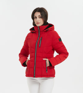 Ashley Lady Insulated Jacket Red