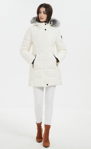 Kathleen Lady Insulated Jacket White