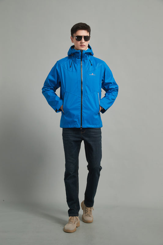 Zoe-M Men Hard Shell Jacket 3L Blue
