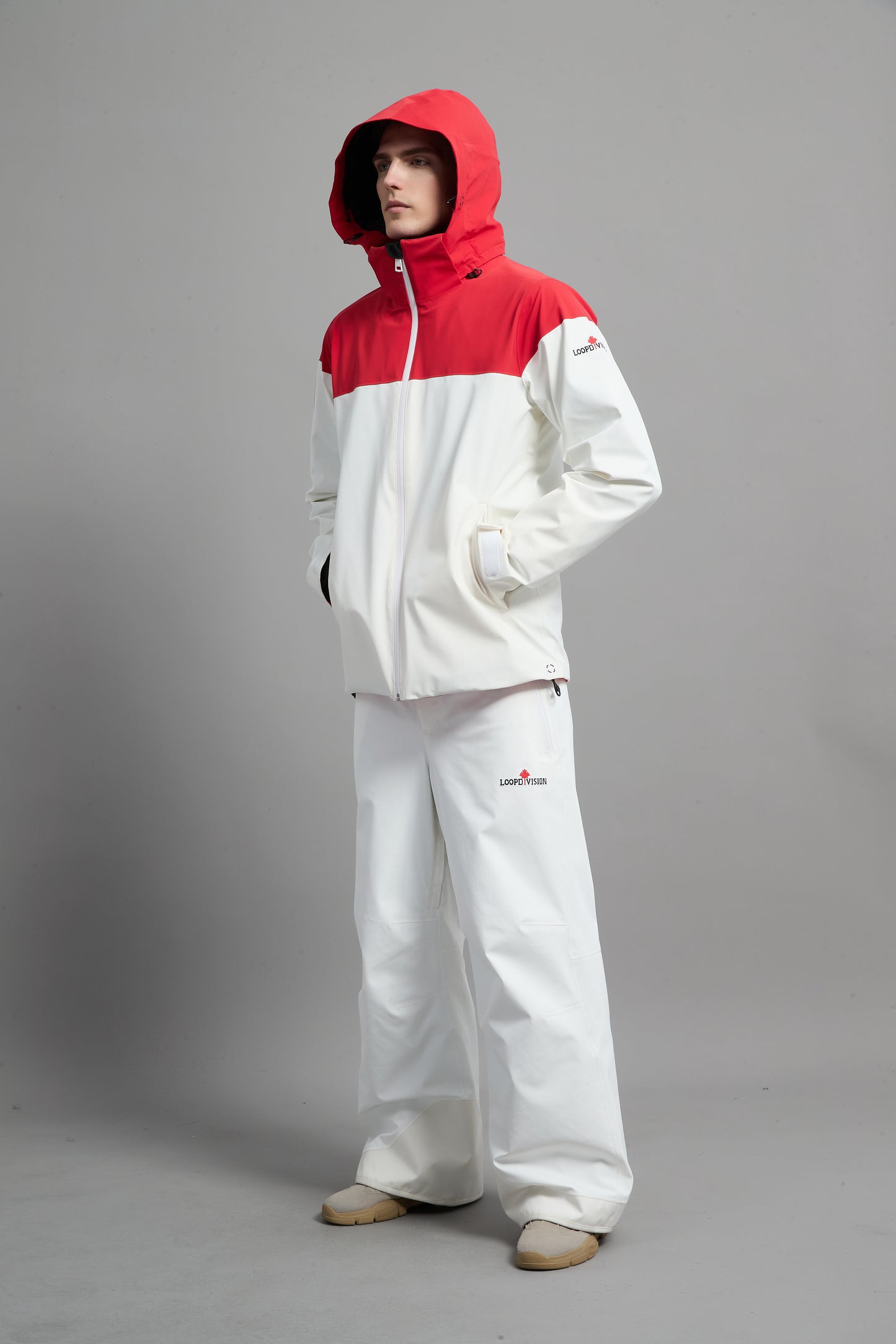 Veste Zoe-F Lady Hard Shell 3L Rouge Prune